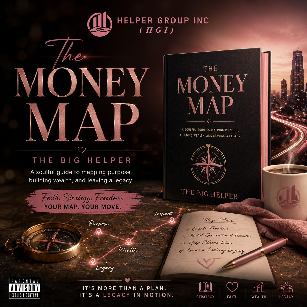 The Big Helper, The Money Map, cover art
